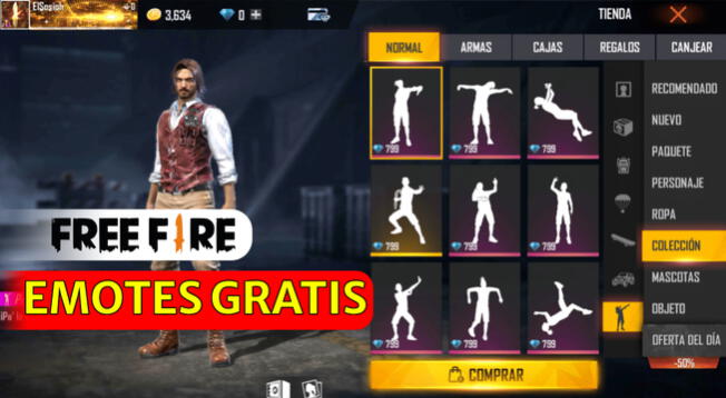 descubre donde conseguir emotes para free fire gratis guia completa