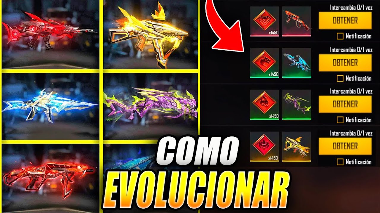 descubre el mejor generador de armas evolutivas para free fire funciona realmente