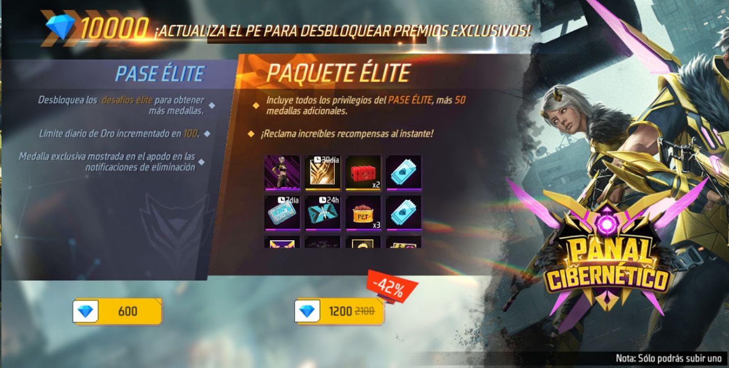 descubre las recompensas exclusivas del pase elite en free fire todas las sorpresas reveladas