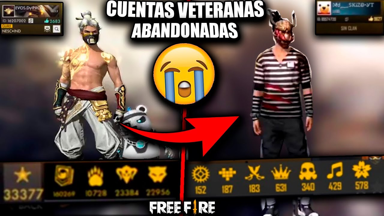 descubre los privilegios exclusivos de una cuenta veterana en free fire